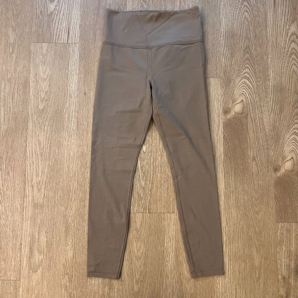 Athleta Taupe Leggings - Picture 1 of 9